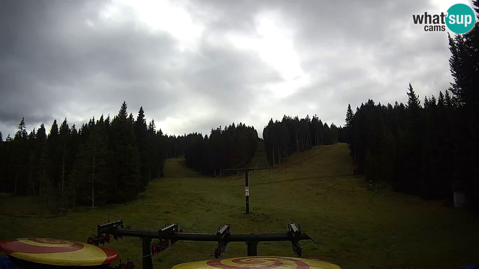 Comprensorio sciistico Rogla Webcam live Ostruščica piste 1 e 2
