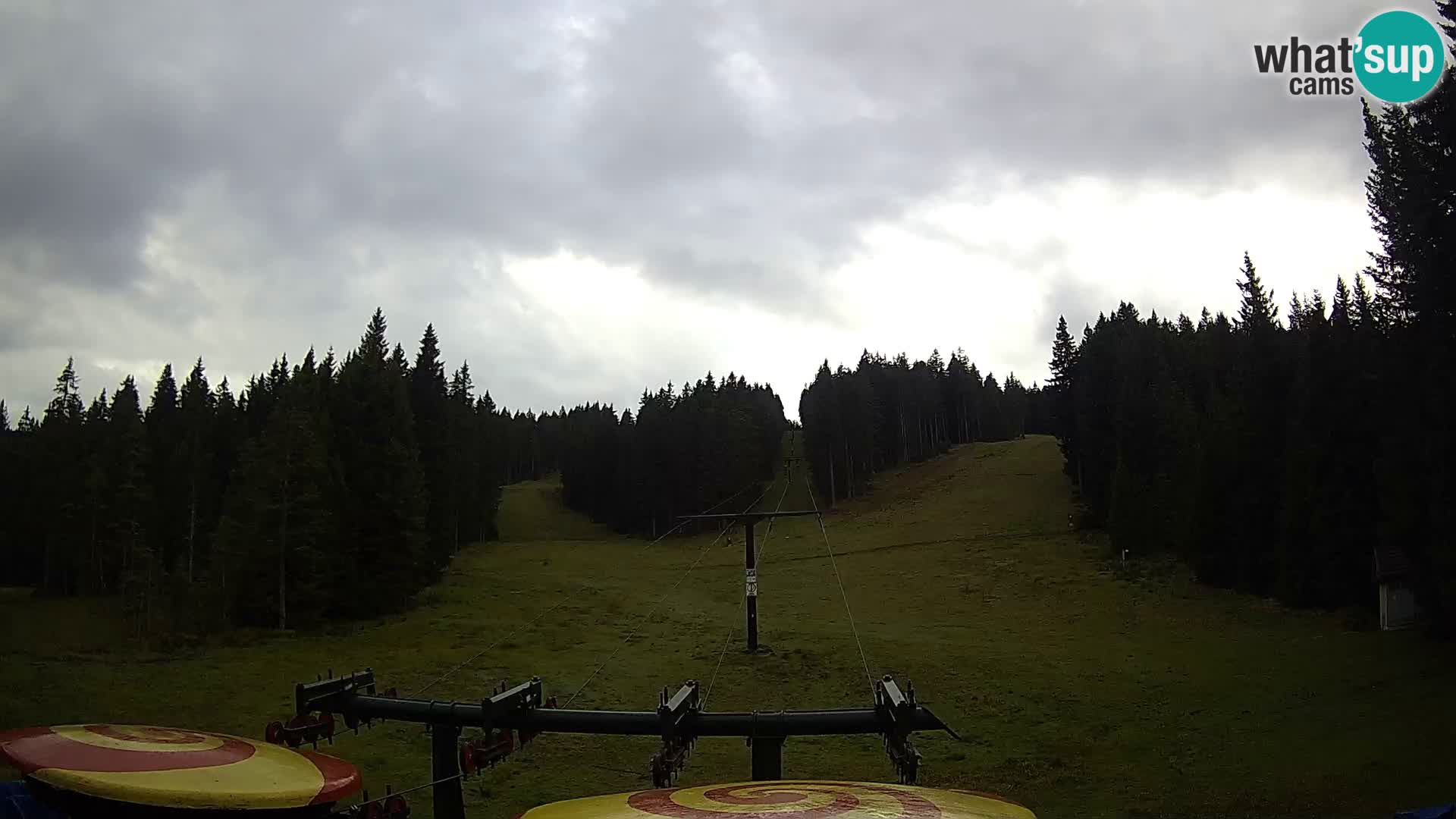 Skigebiet Rogla Webcam Ostruščica Piste 1 und 2