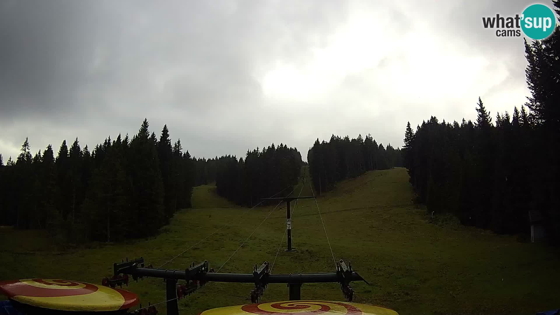 Skigebiet Rogla Webcam Ostruščica Piste 1 und 2