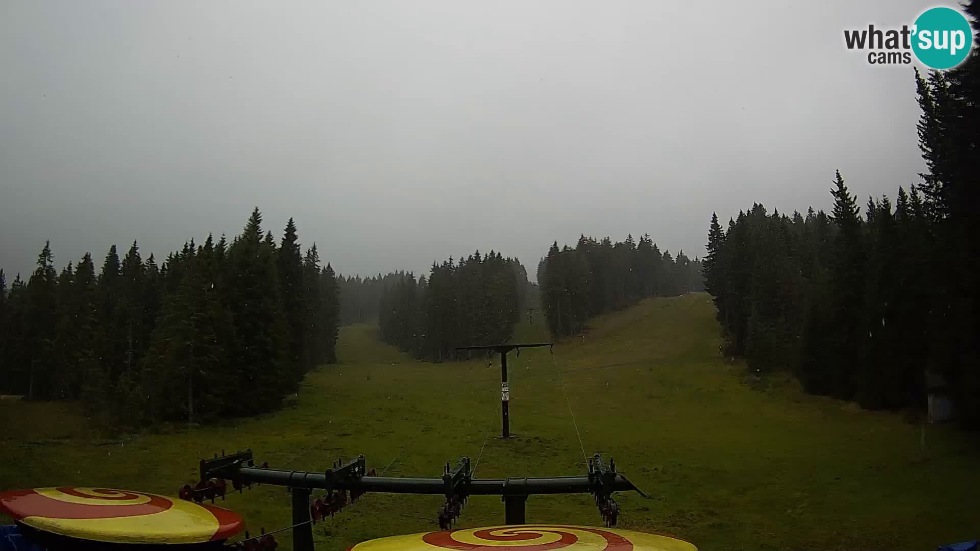 Comprensorio sciistico Rogla Webcam live Ostruščica piste 1 e 2