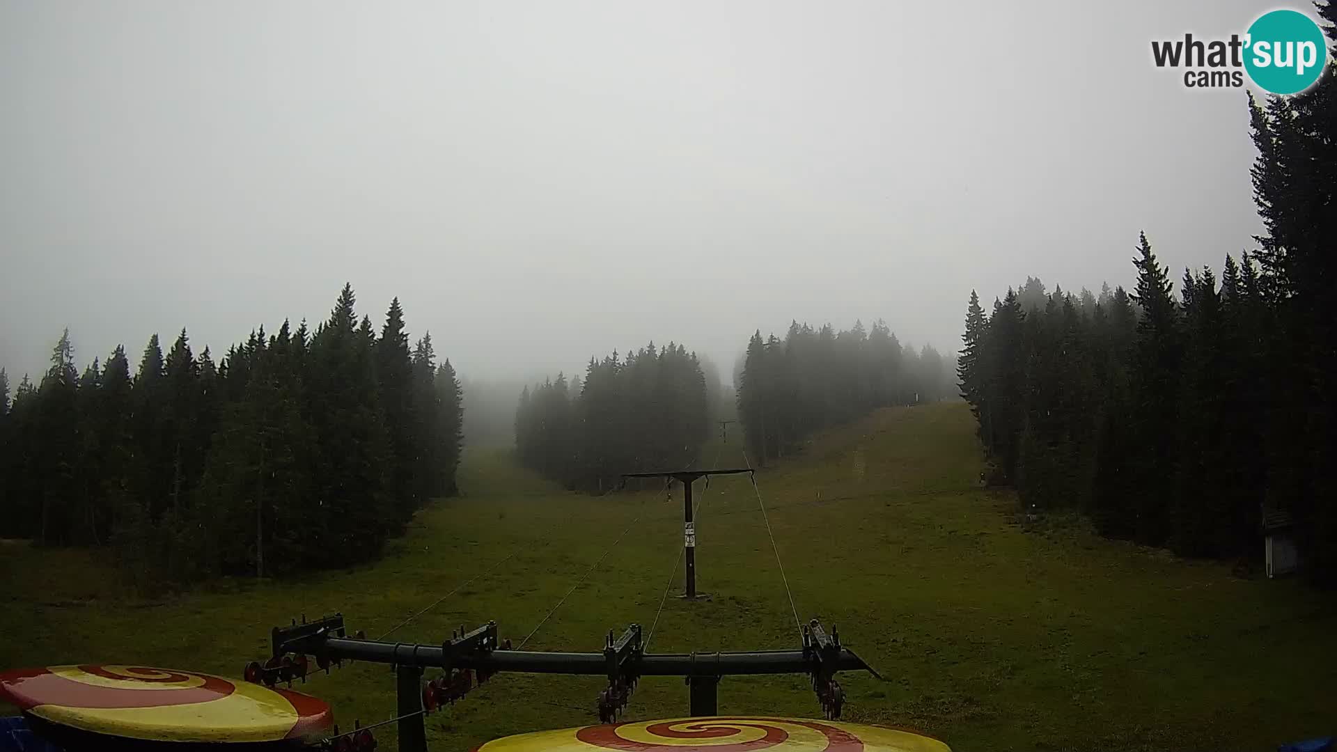 Skijalište Rogla web kamera Ostruščica proga 1 in 2