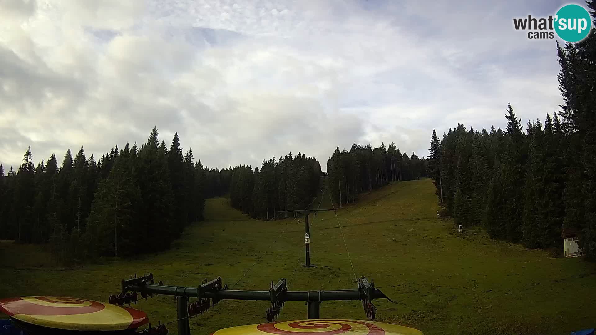 Skigebiet Rogla Webcam Ostruščica Piste 1 und 2