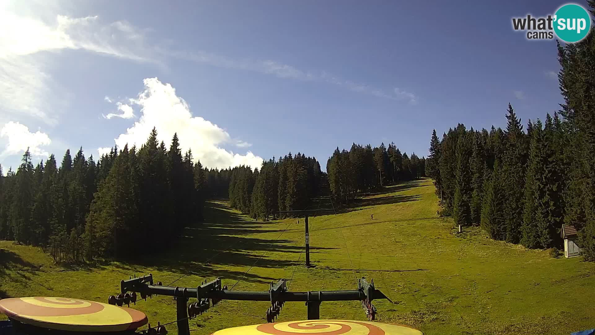 Skijalište Rogla web kamera Ostruščica proga 1 in 2