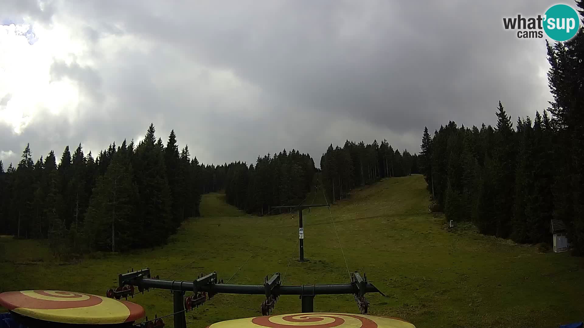 Skijalište Rogla web kamera Ostruščica proga 1 in 2