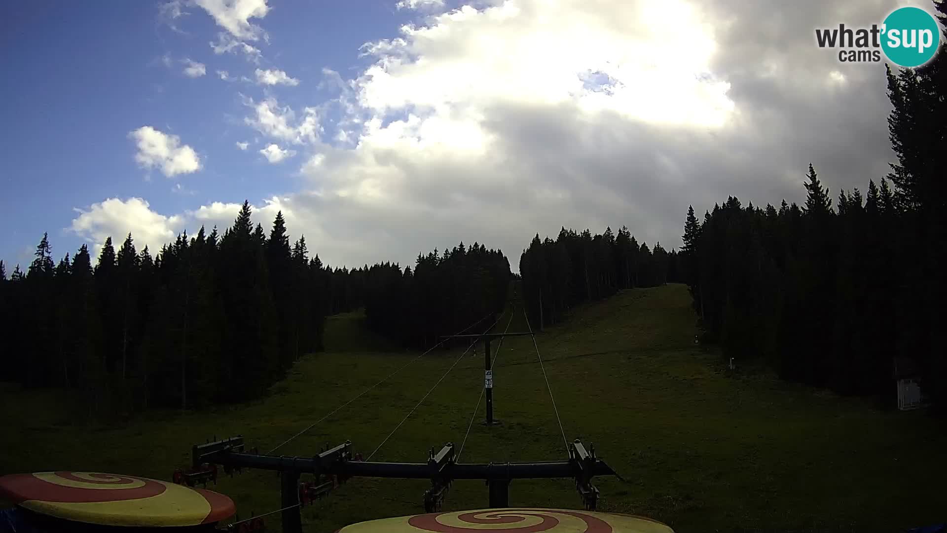 Comprensorio sciistico Rogla Webcam live Ostruščica piste 1 e 2