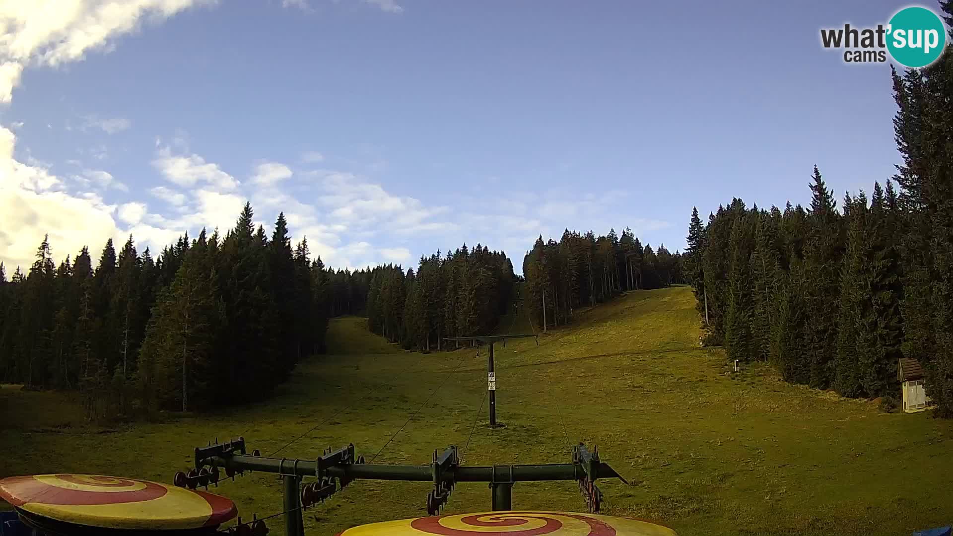 Comprensorio sciistico Rogla Webcam live Ostruščica piste 1 e 2