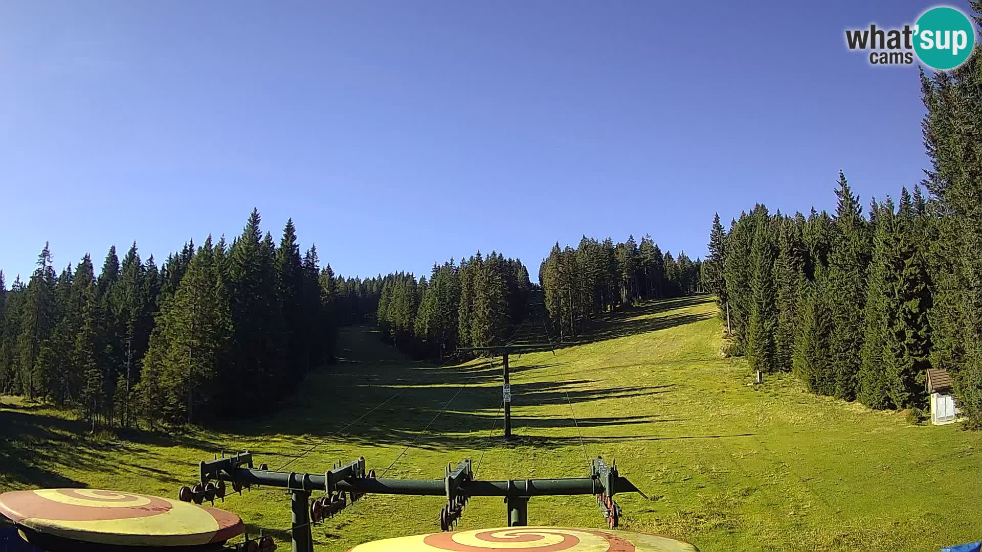 Station de ski Rogla Webcam Ostruščica pistes 1 et 2
