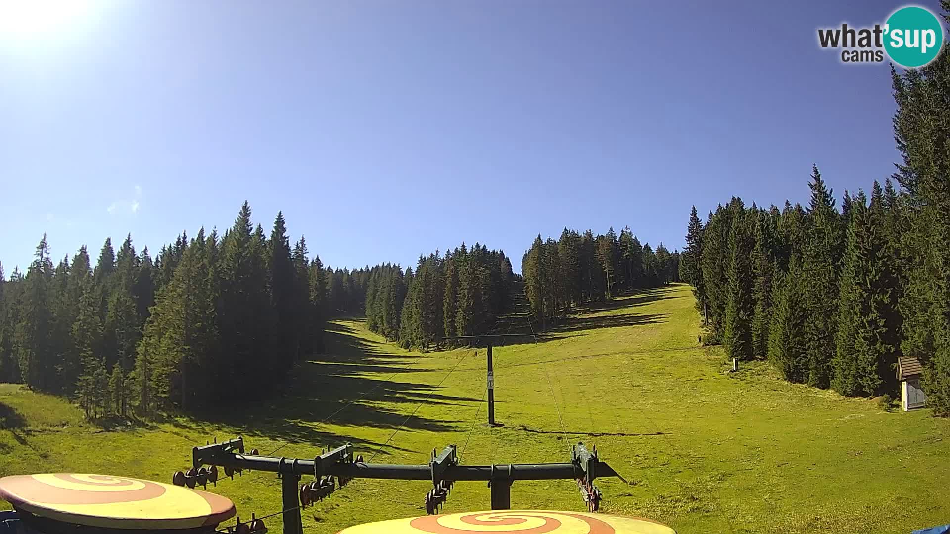 Skigebiet Rogla Webcam Ostruščica Piste 1 und 2