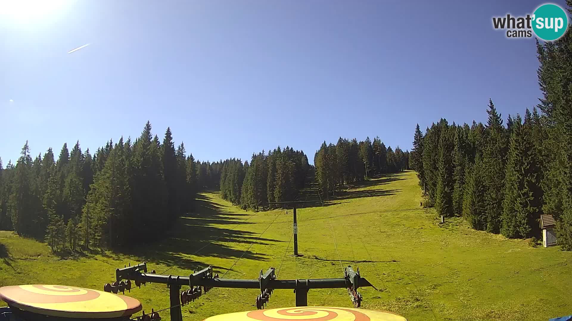 Comprensorio sciistico Rogla Webcam live Ostruščica piste 1 e 2