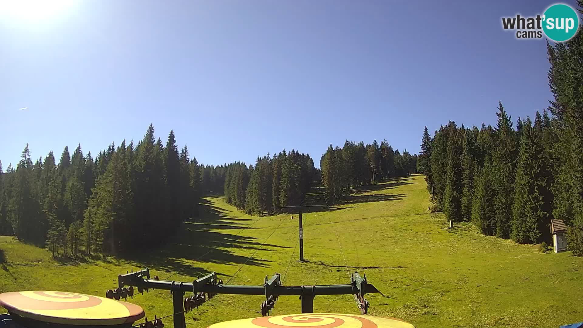 Skigebiet Rogla Webcam Ostruščica Piste 1 und 2