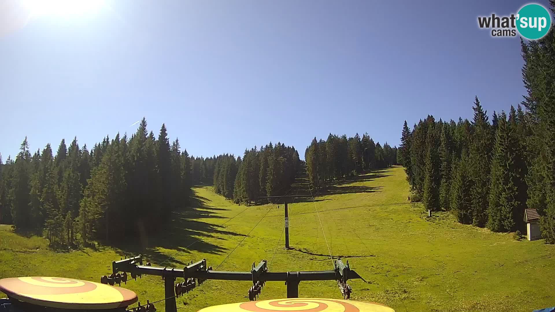 Skigebiet Rogla Webcam Ostruščica Piste 1 und 2