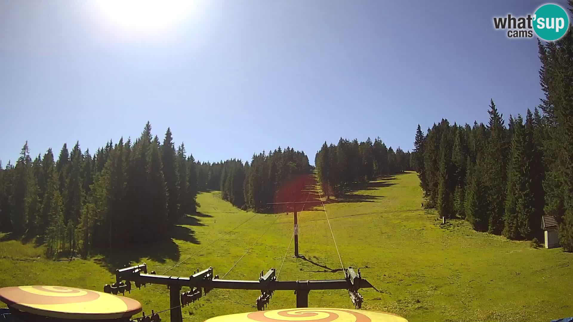 Station de ski Rogla Webcam Ostruščica pistes 1 et 2