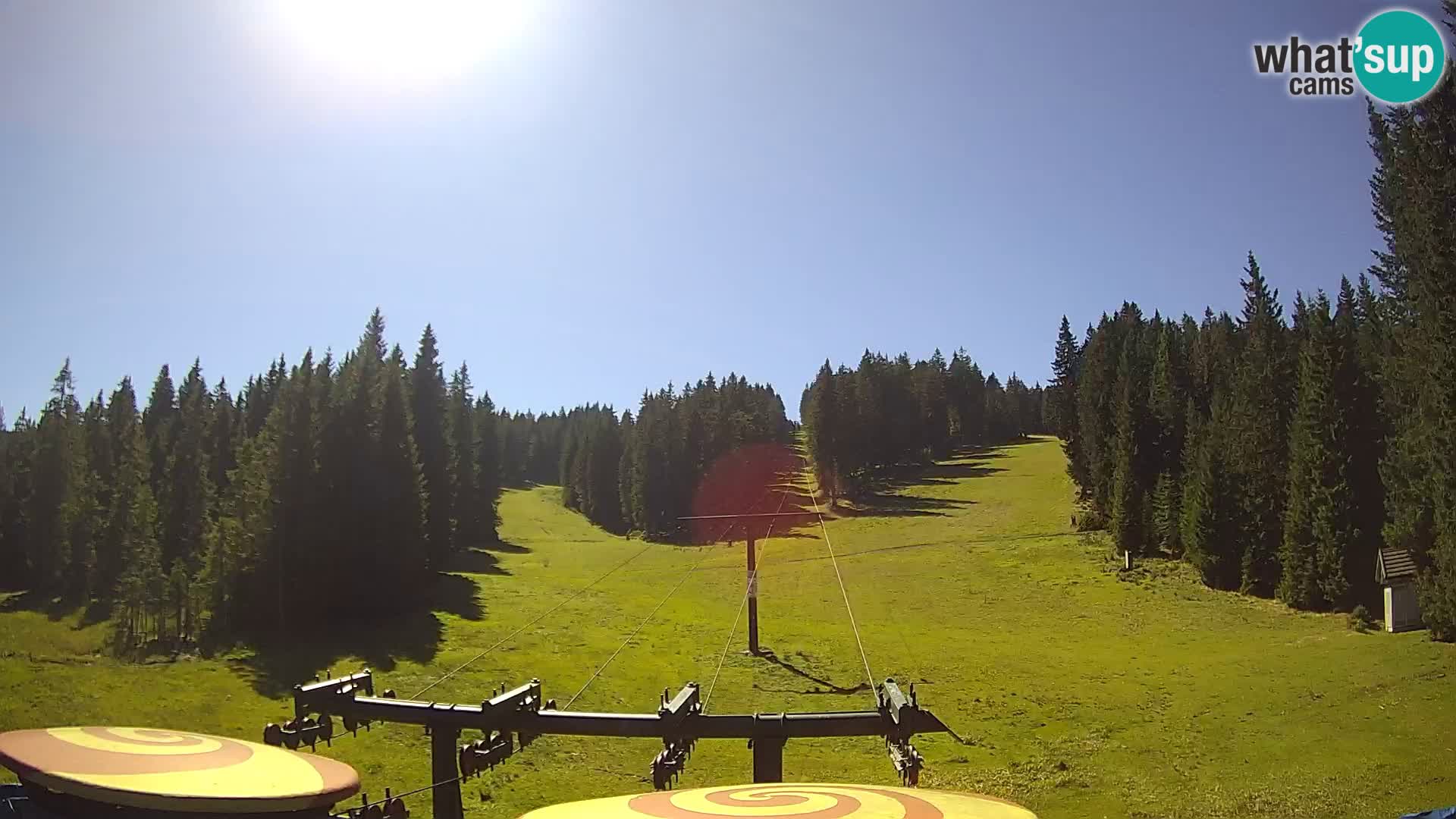 Comprensorio sciistico Rogla Webcam live Ostruščica piste 1 e 2
