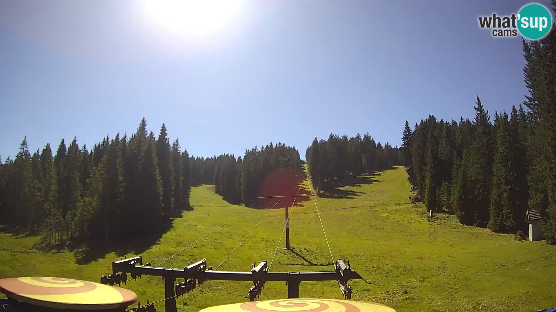 Estación de esquí Rogla Webcam Ostruščica pistas 1 y 2