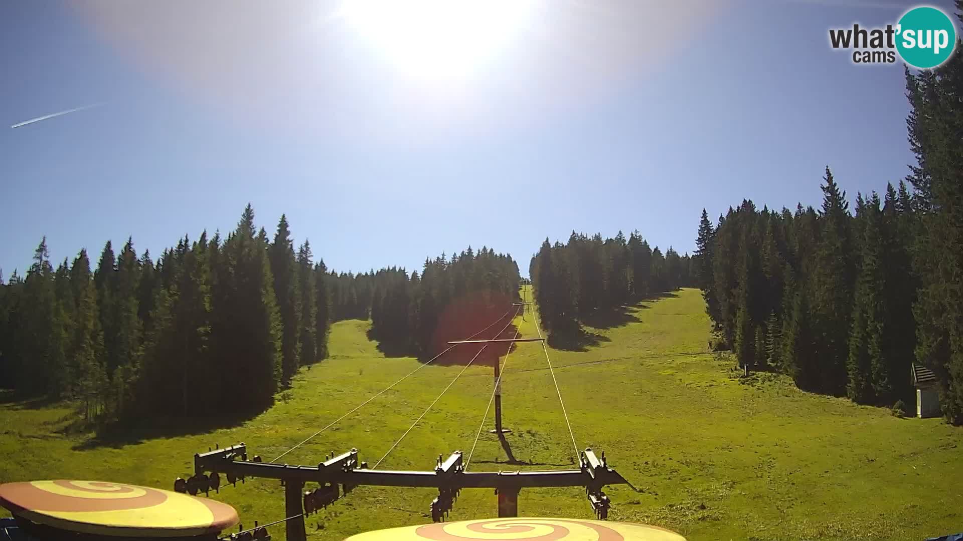 Station de ski Rogla Webcam Ostruščica pistes 1 et 2