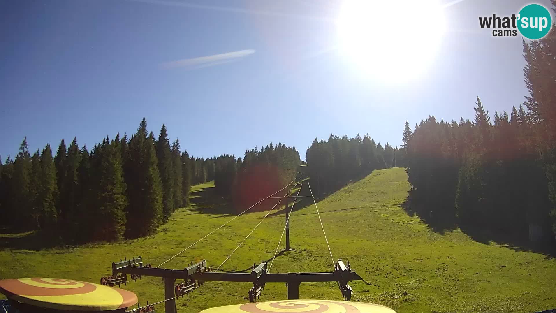 Station de ski Rogla Webcam Ostruščica pistes 1 et 2