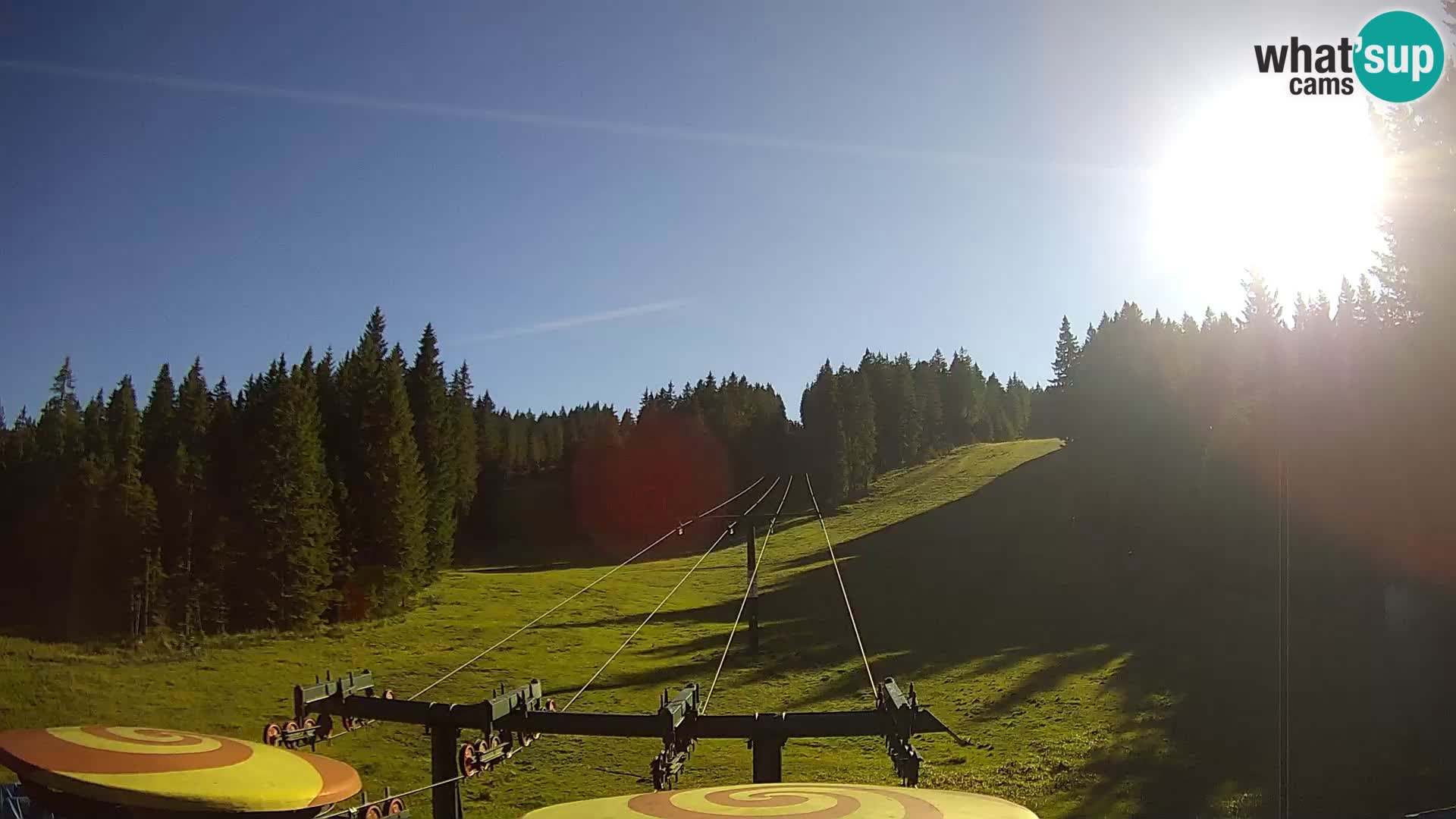 Estación de esquí Rogla Webcam Ostruščica pistas 1 y 2