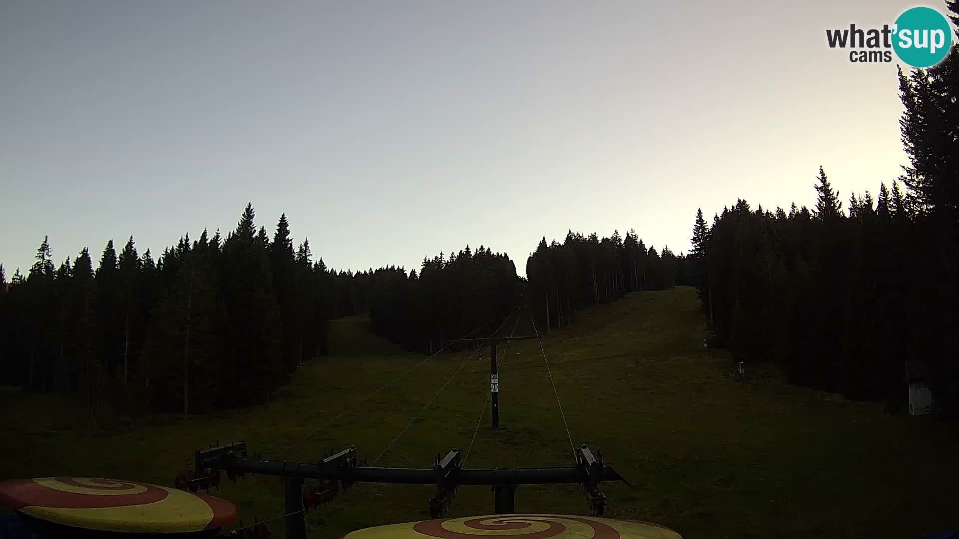 Station de ski Rogla Webcam Ostruščica pistes 1 et 2