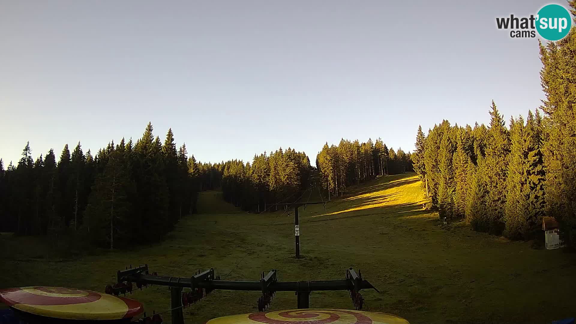 Skijalište Rogla web kamera Ostruščica proga 1 in 2