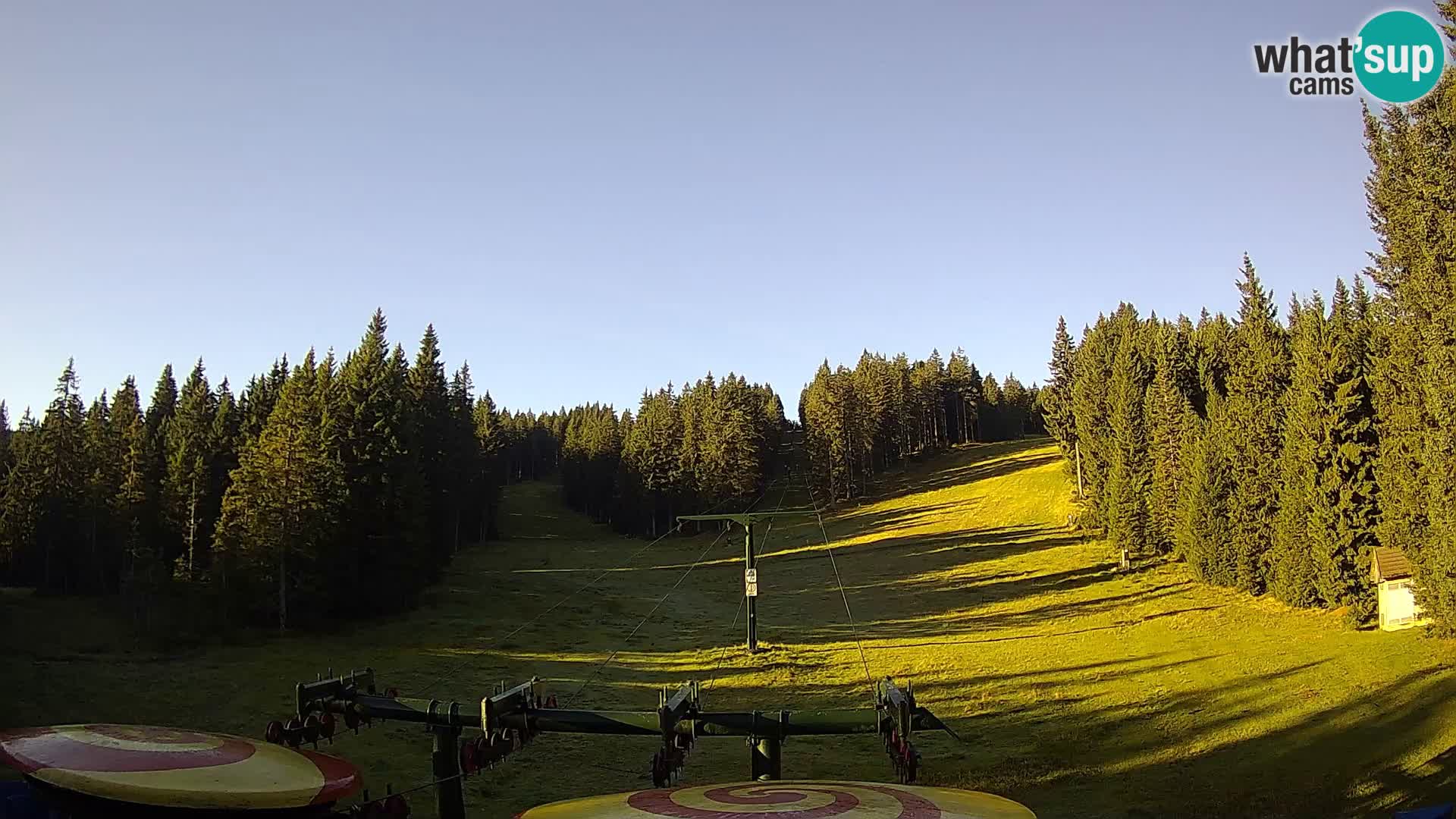 Station de ski Rogla Webcam Ostruščica pistes 1 et 2