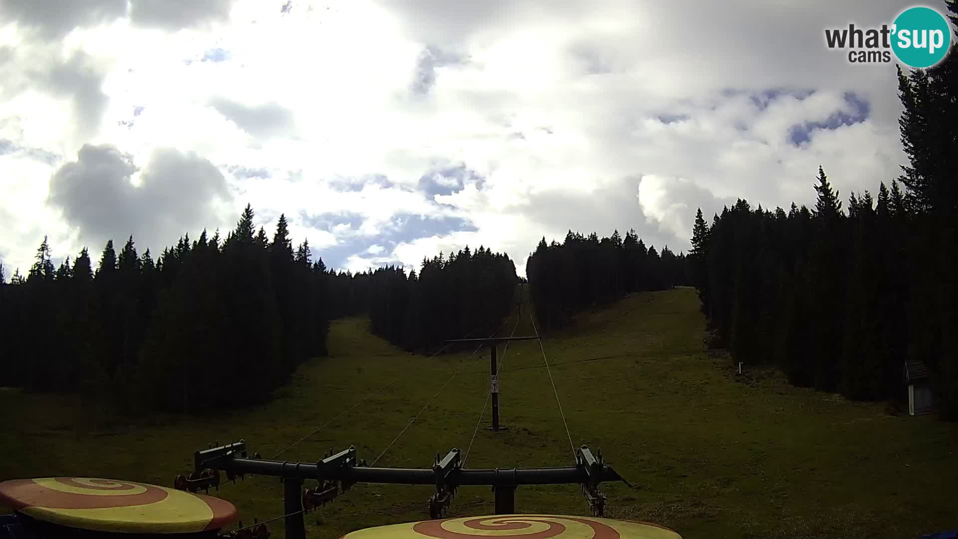 Comprensorio sciistico Rogla Webcam live Ostruščica piste 1 e 2