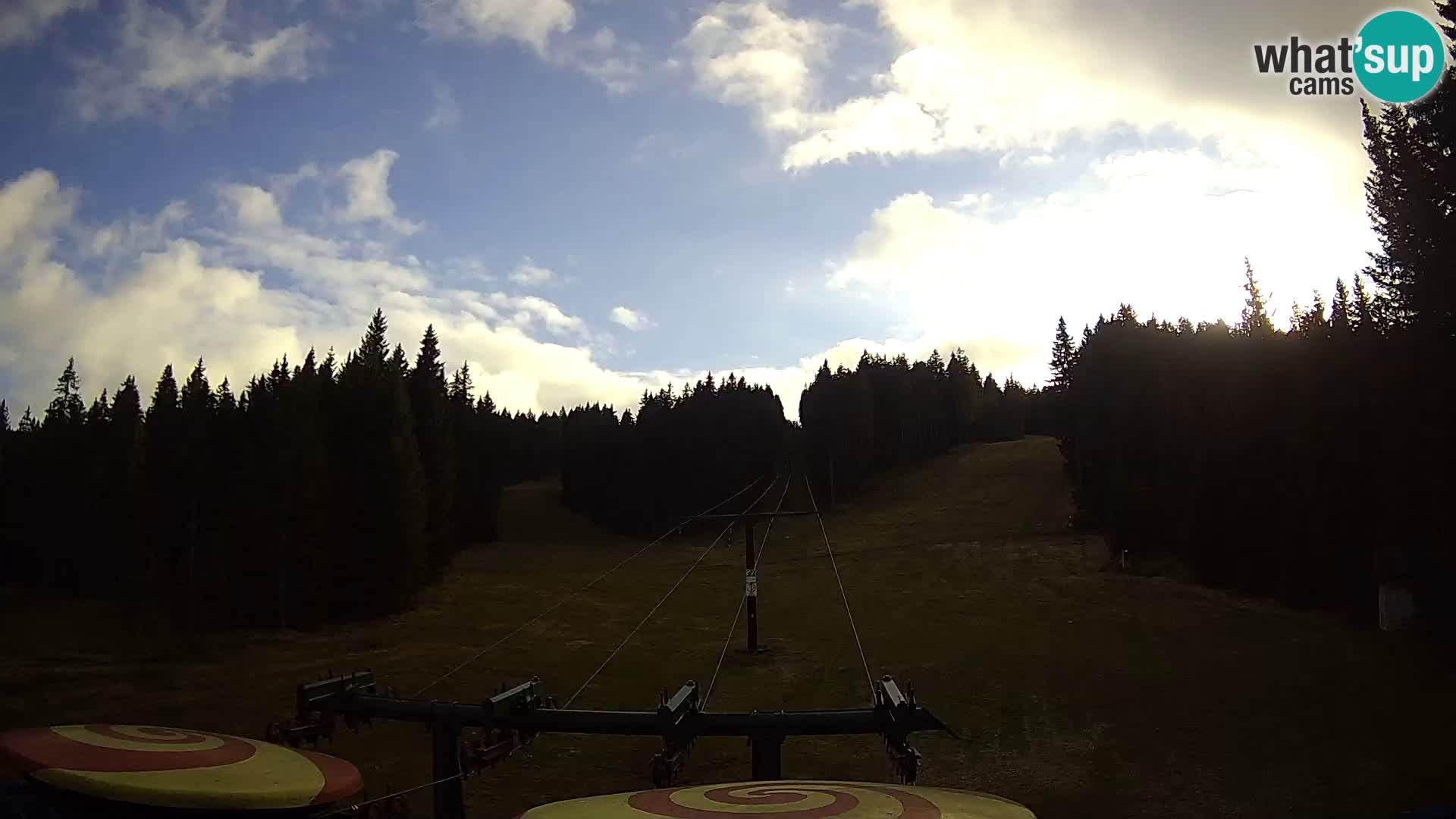 Skigebiet Rogla Webcam Ostruščica Piste 1 und 2