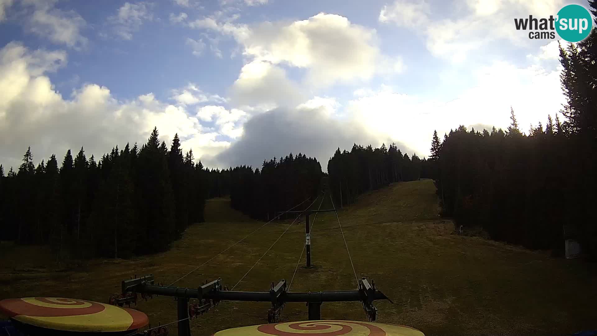 Station de ski Rogla Webcam Ostruščica pistes 1 et 2