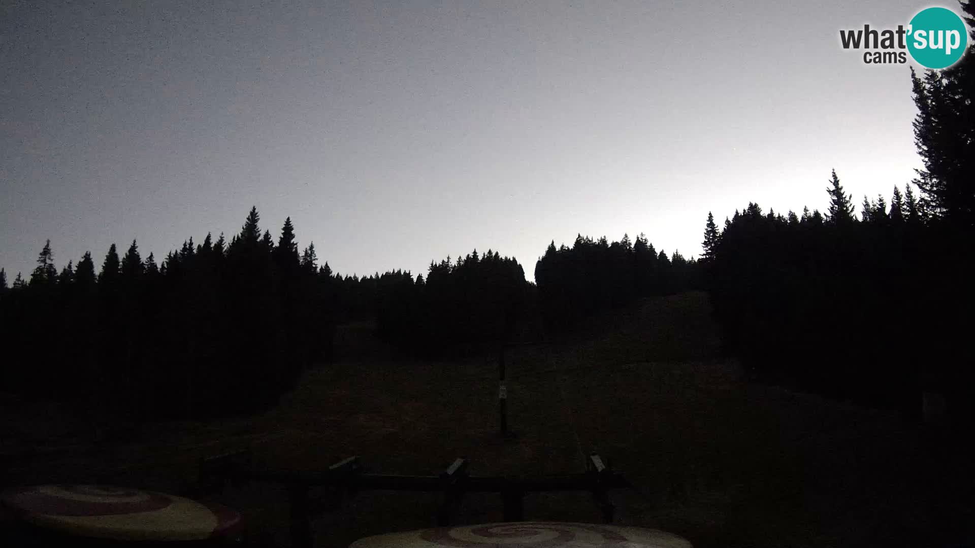 Skigebiet Rogla Webcam Ostruščica Piste 1 und 2