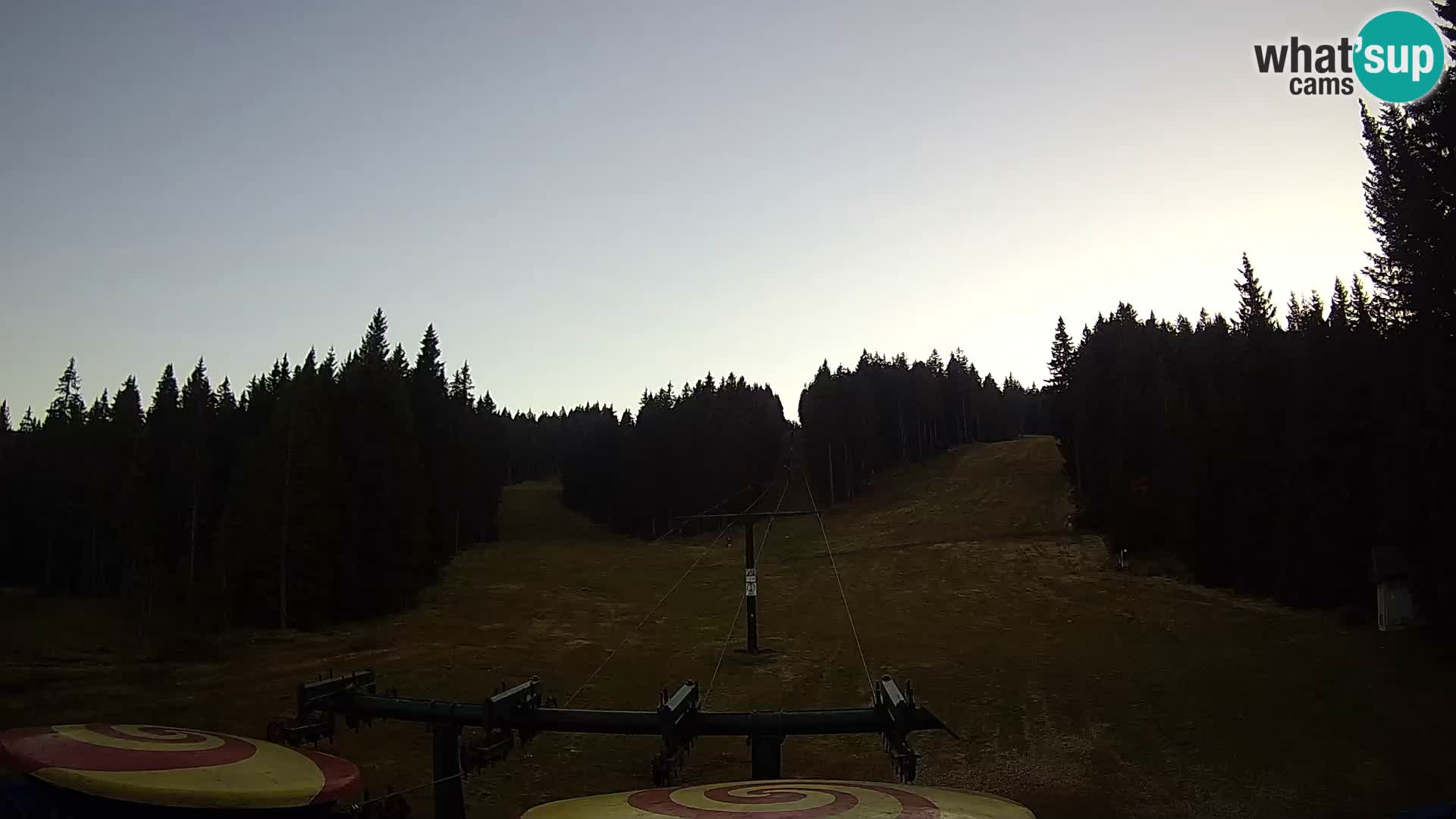 Comprensorio sciistico Rogla Webcam live Ostruščica piste 1 e 2