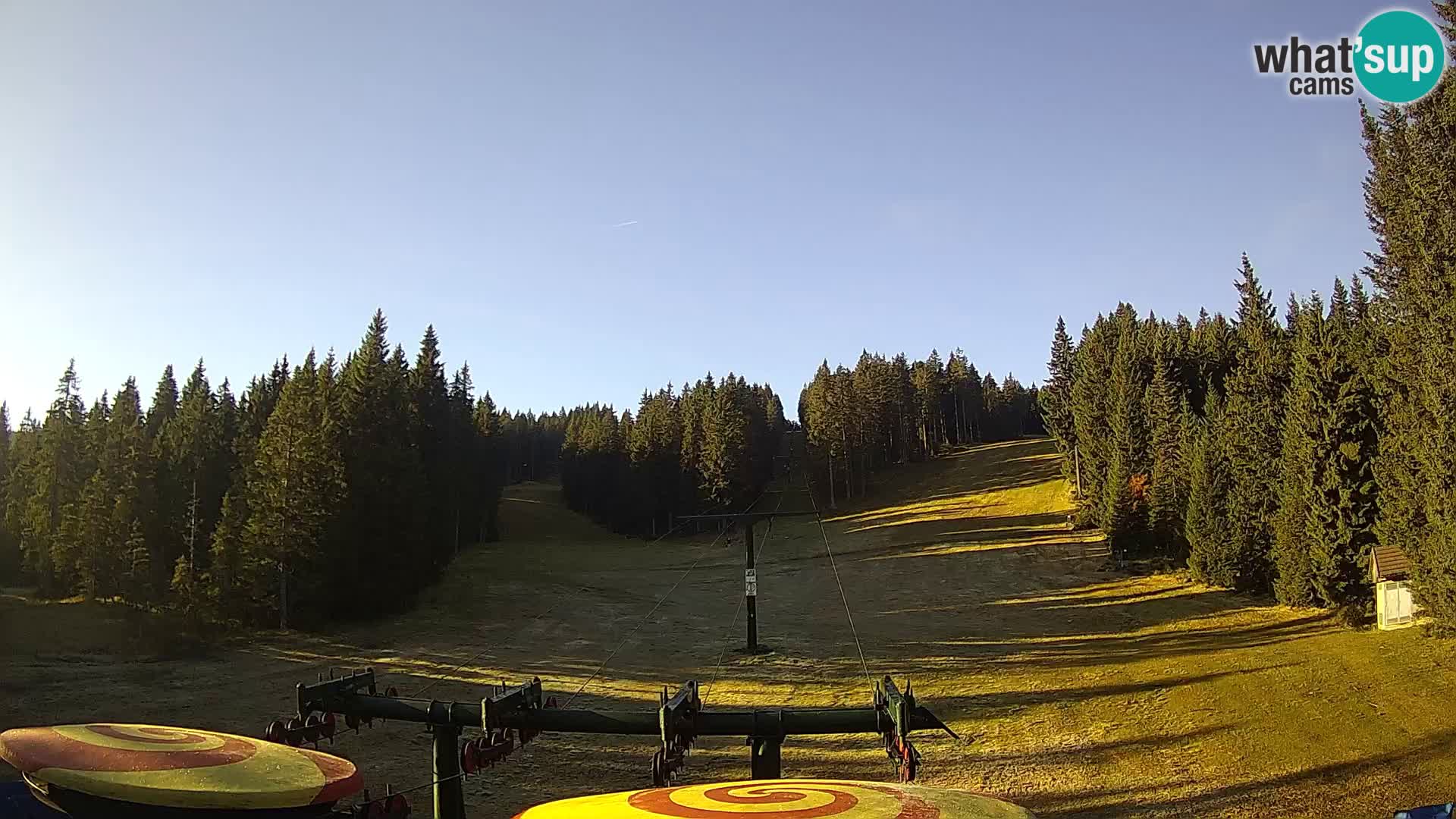 Skigebiet Rogla Webcam Ostruščica Piste 1 und 2