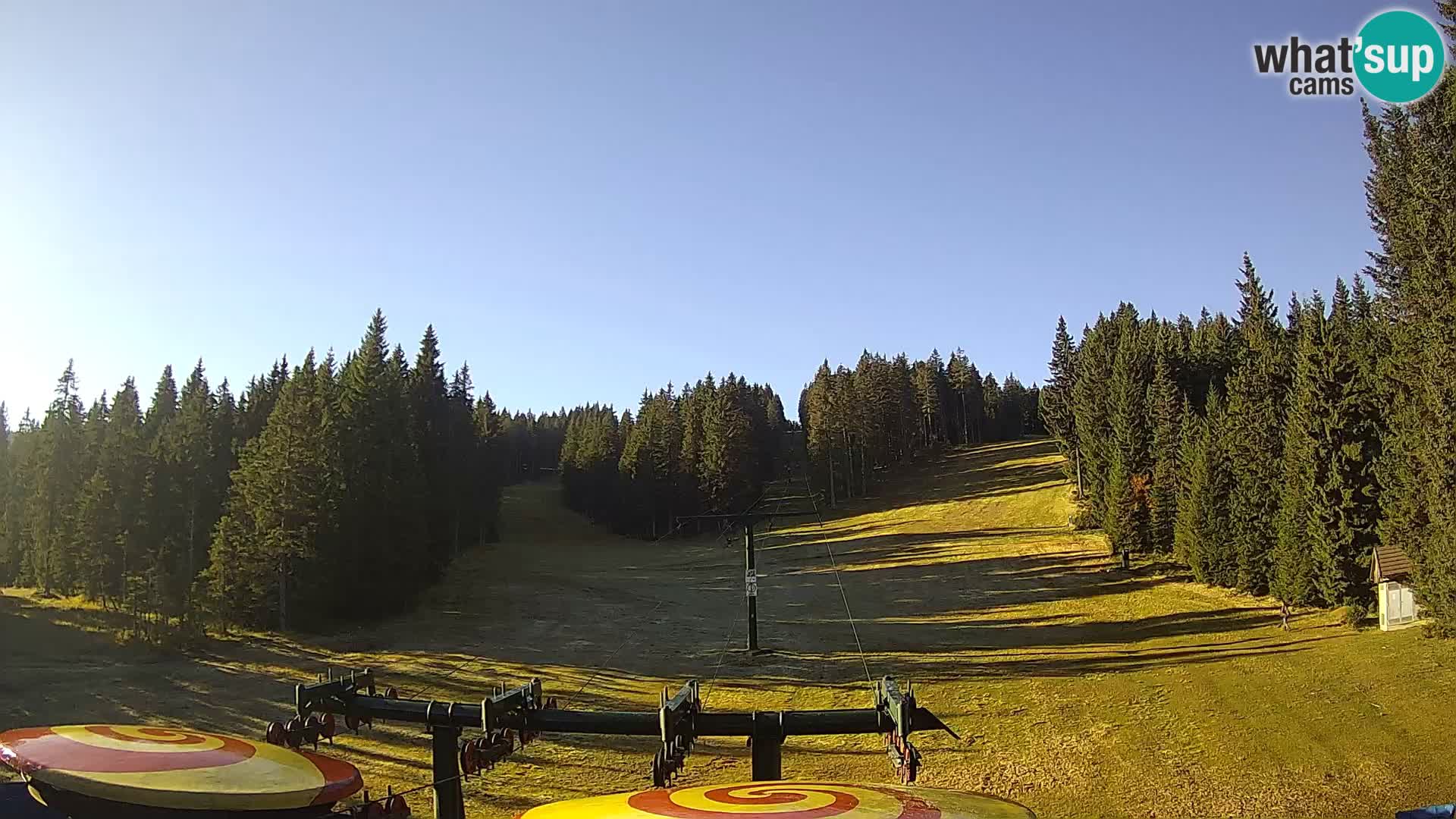 Estación de esquí Rogla Webcam Ostruščica pistas 1 y 2