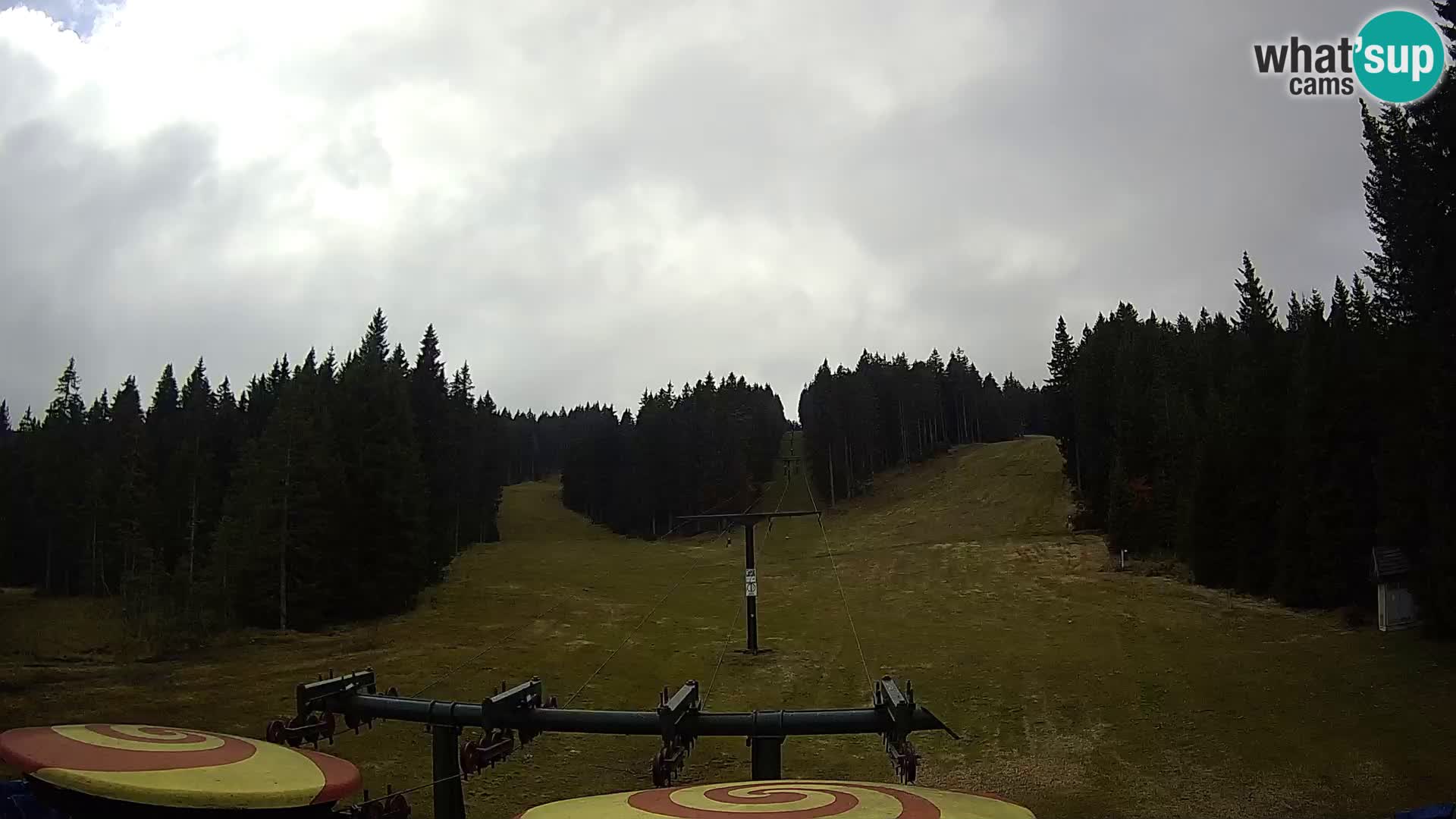 Skigebiet Rogla Webcam Ostruščica Piste 1 und 2