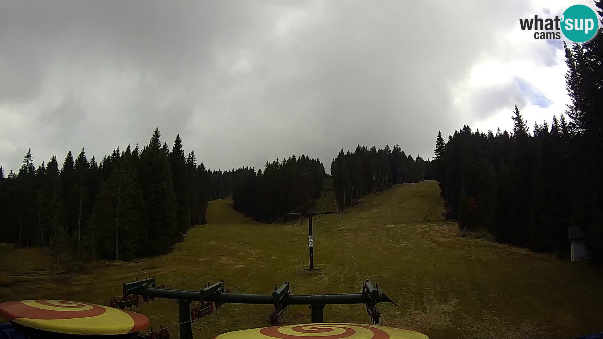 Comprensorio sciistico Rogla Webcam live Ostruščica piste 1 e 2