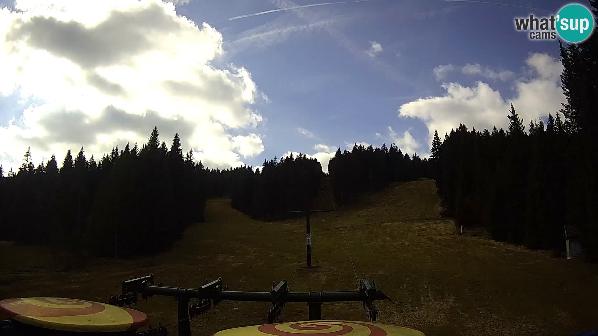 Skigebiet Rogla Webcam Ostruščica Piste 1 und 2
