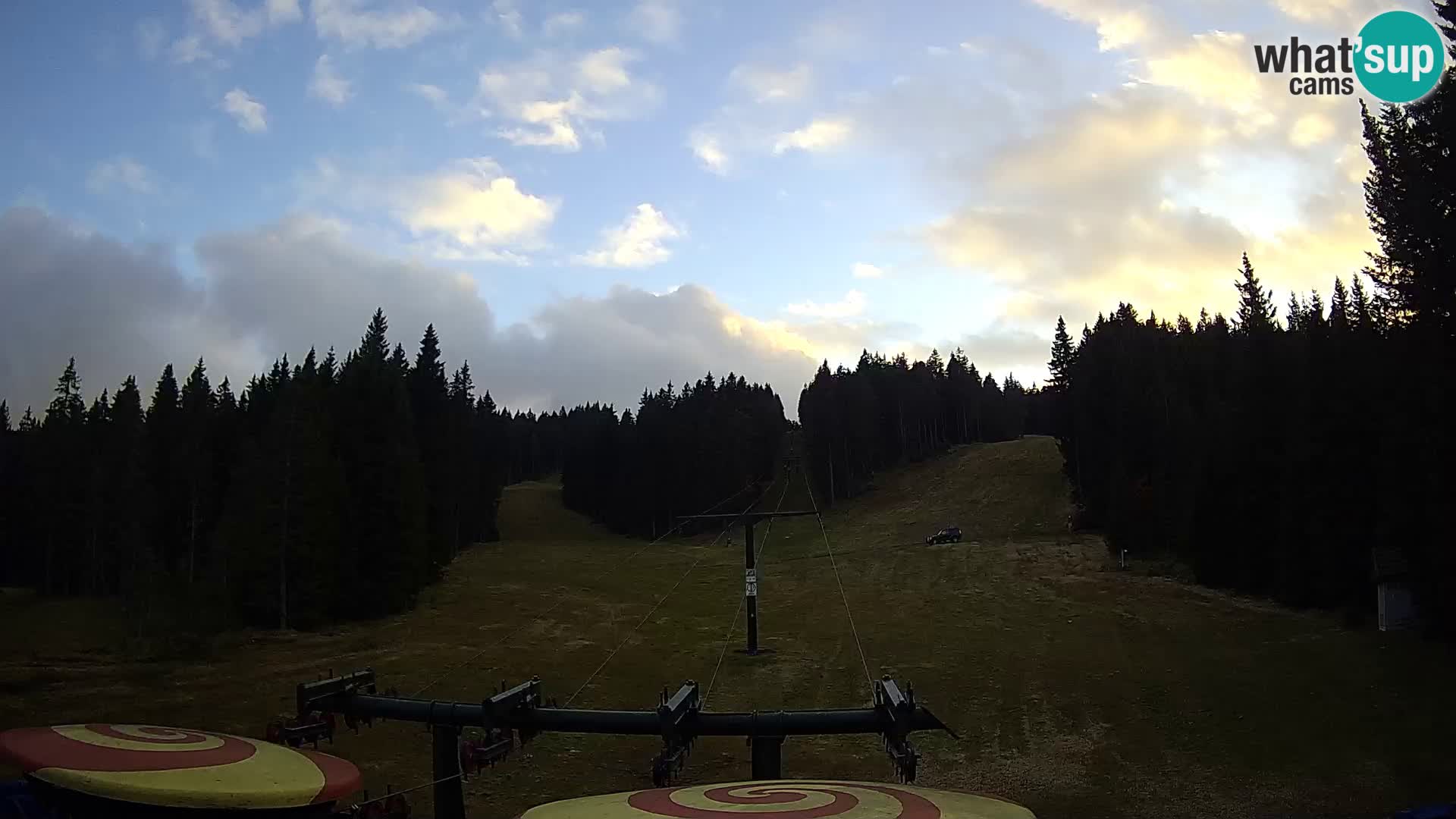 Comprensorio sciistico Rogla Webcam live Ostruščica piste 1 e 2