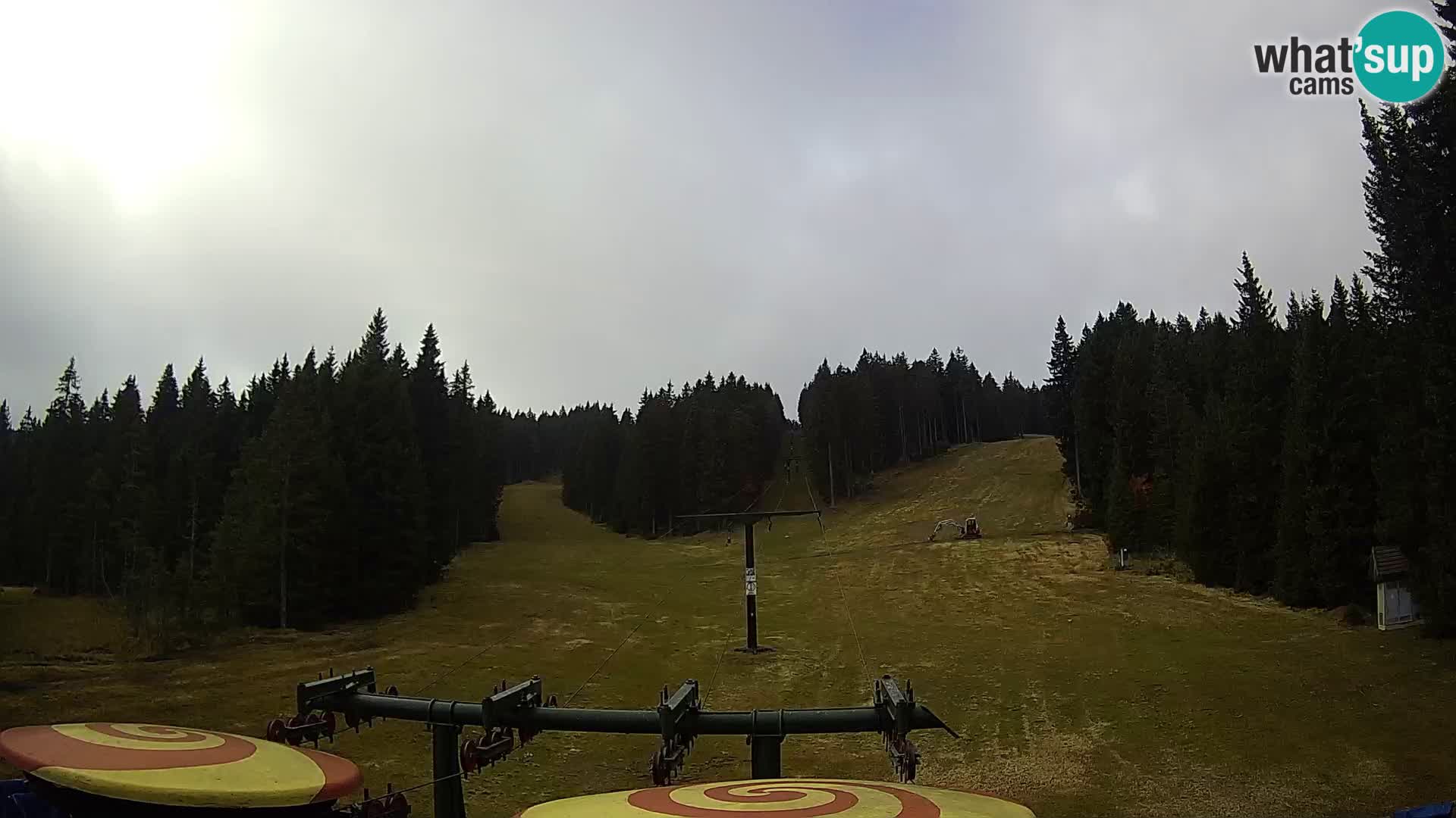 Skigebiet Rogla Webcam Ostruščica Piste 1 und 2