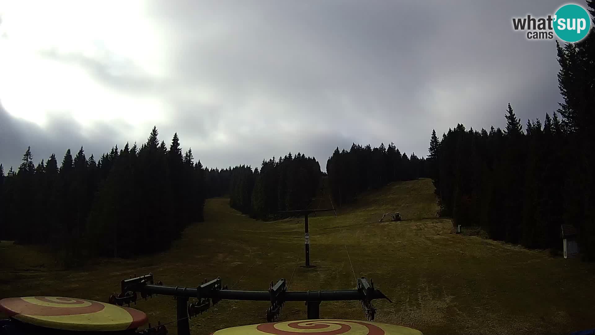 Smučišče Rogla Spletna kamera Ostruščica proga 1 in 2