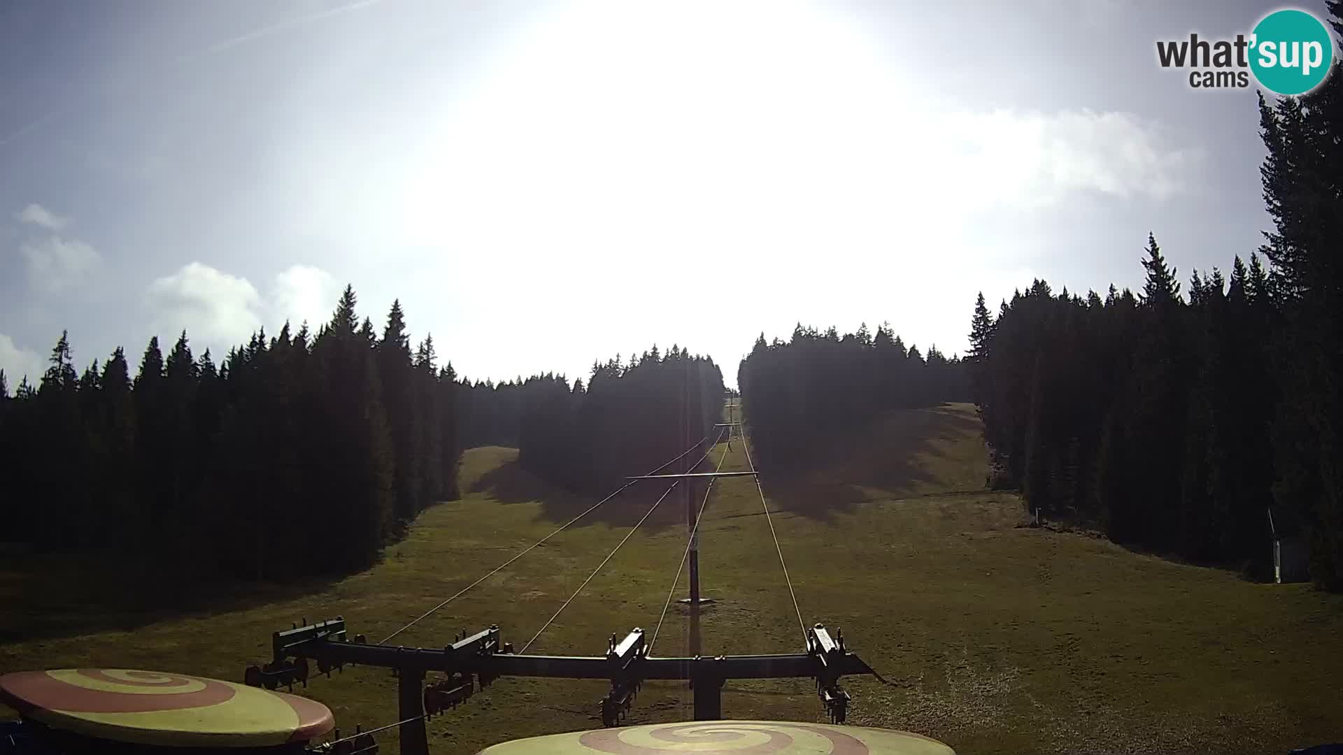 Comprensorio sciistico Rogla Webcam live Ostruščica piste 1 e 2