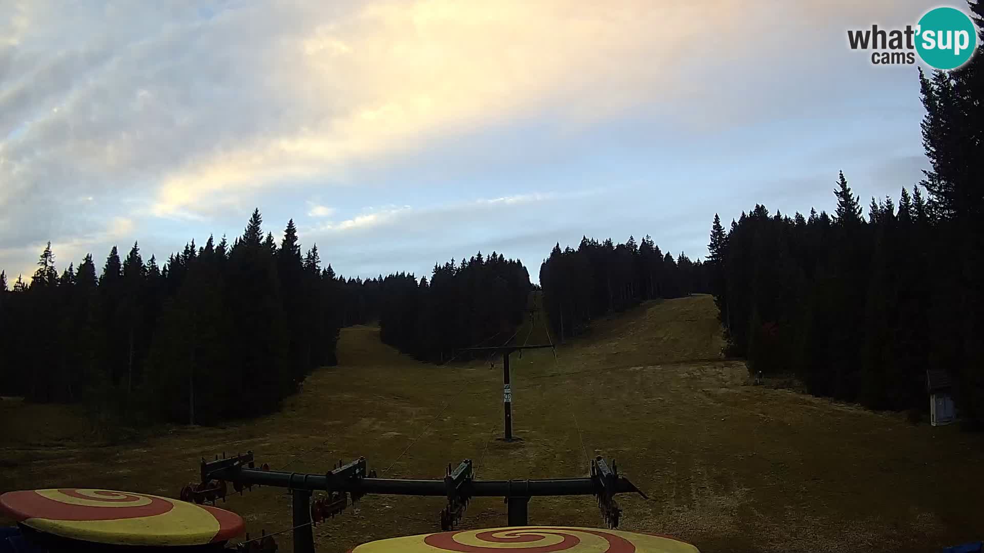 Comprensorio sciistico Rogla Webcam live Ostruščica piste 1 e 2