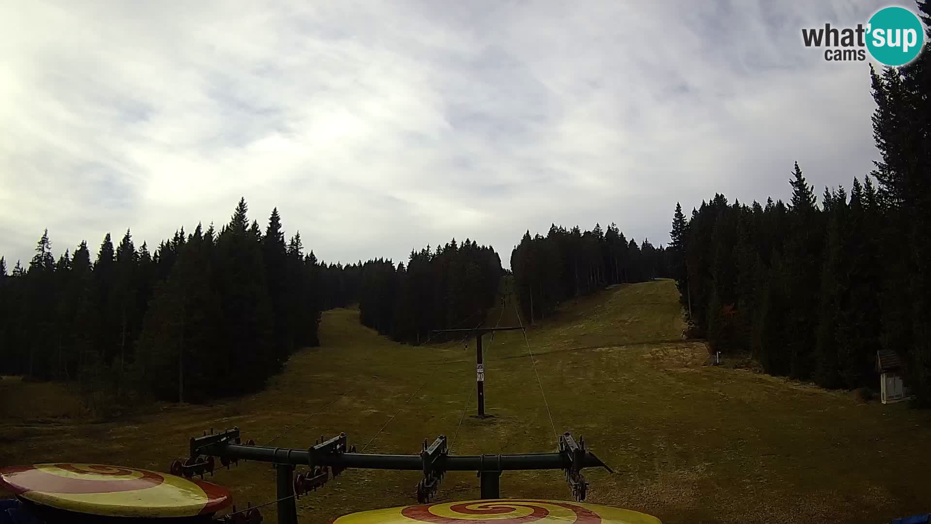 Skijalište Rogla web kamera Ostruščica proga 1 in 2