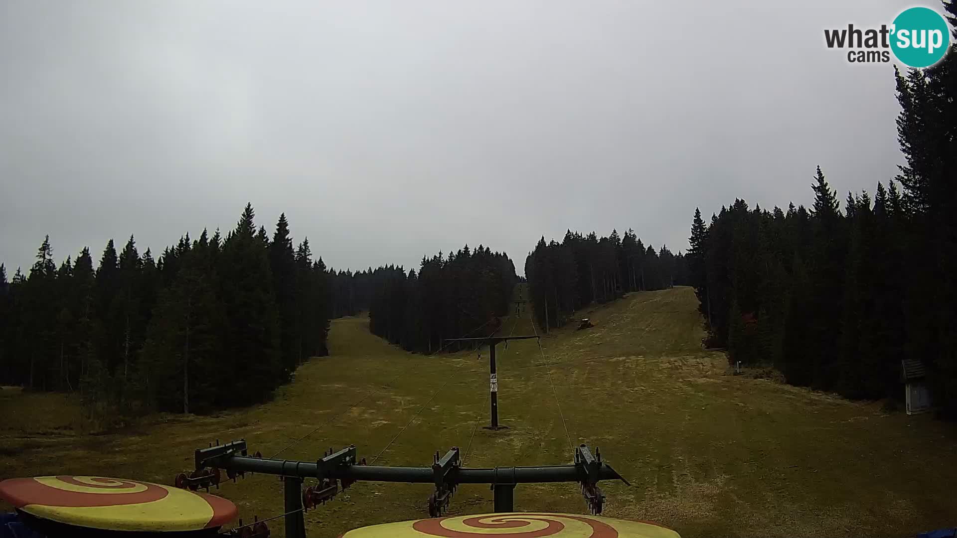 Skijalište Rogla web kamera Ostruščica proga 1 in 2
