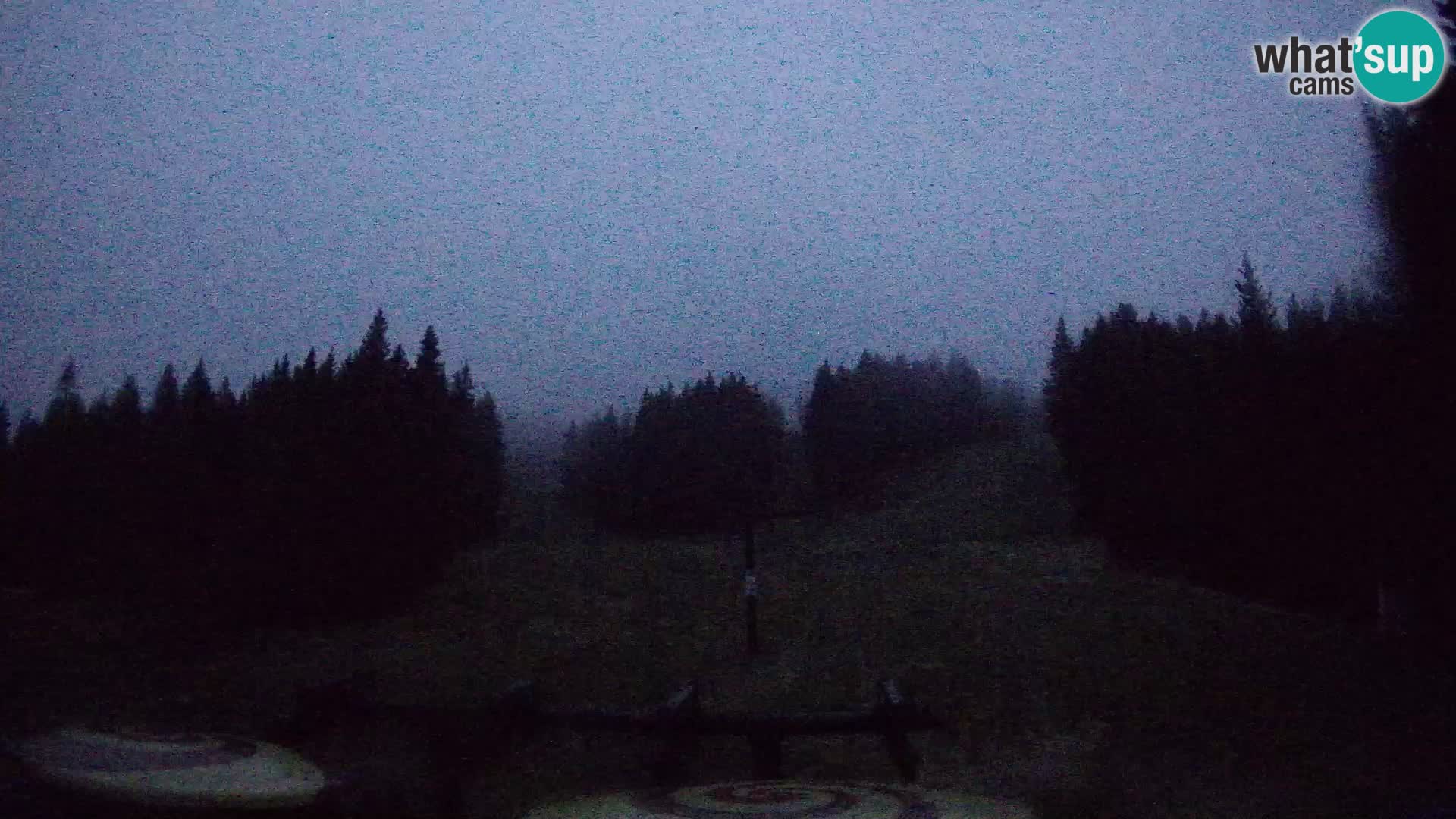 Skijalište Rogla web kamera Ostruščica proga 1 in 2
