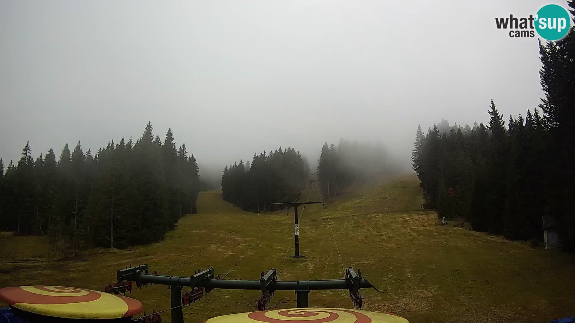 Smučišče Rogla Spletna kamera Ostruščica proga 1 in 2