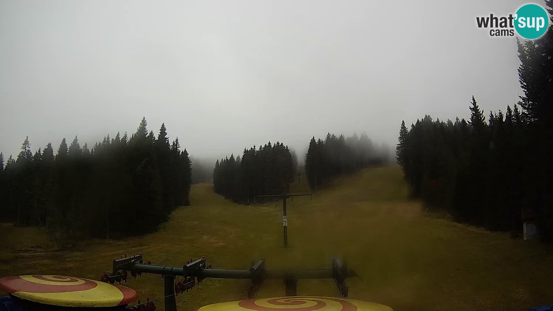 Comprensorio sciistico Rogla Webcam live Ostruščica piste 1 e 2