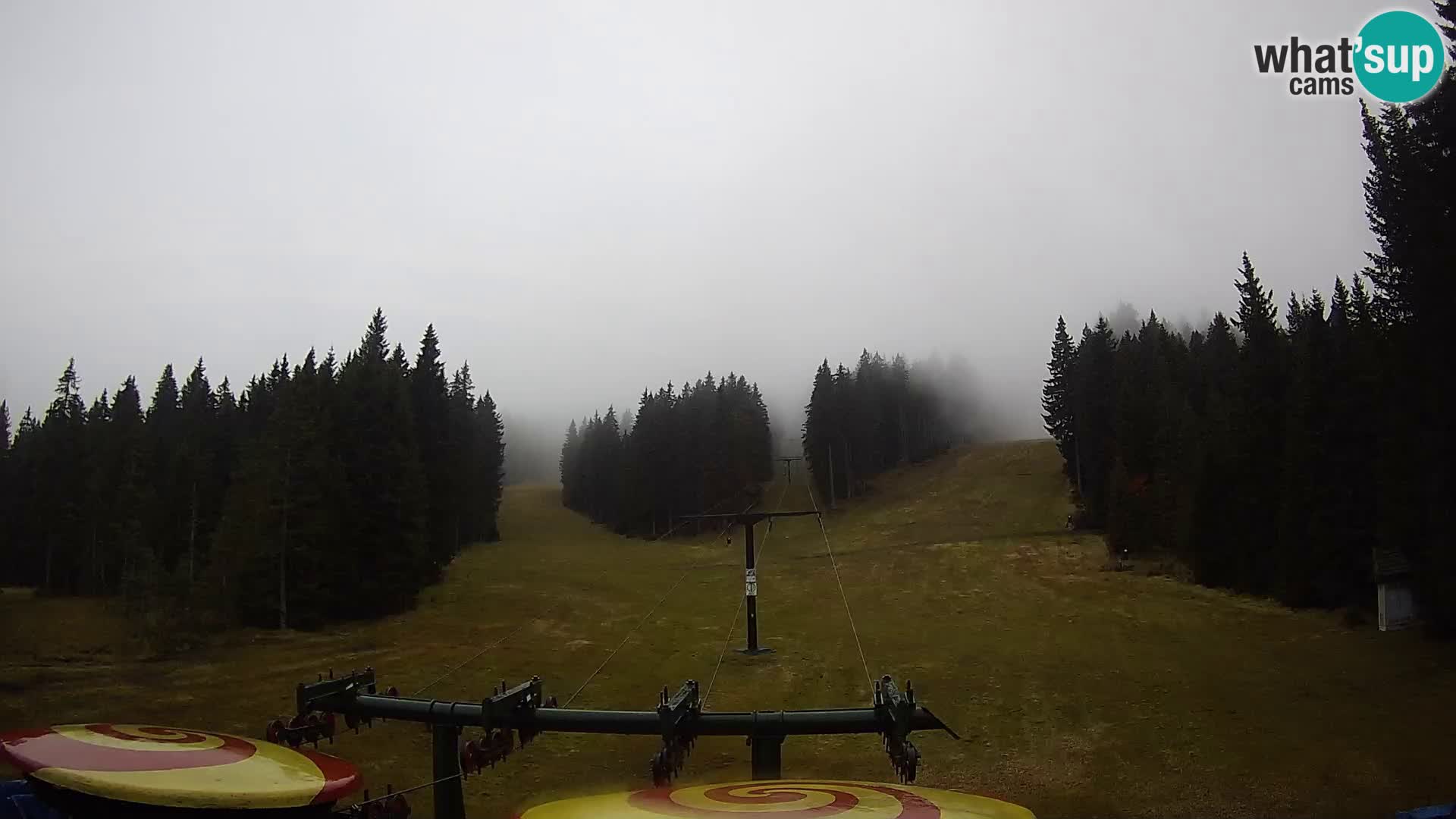 Skijalište Rogla web kamera Ostruščica proga 1 in 2