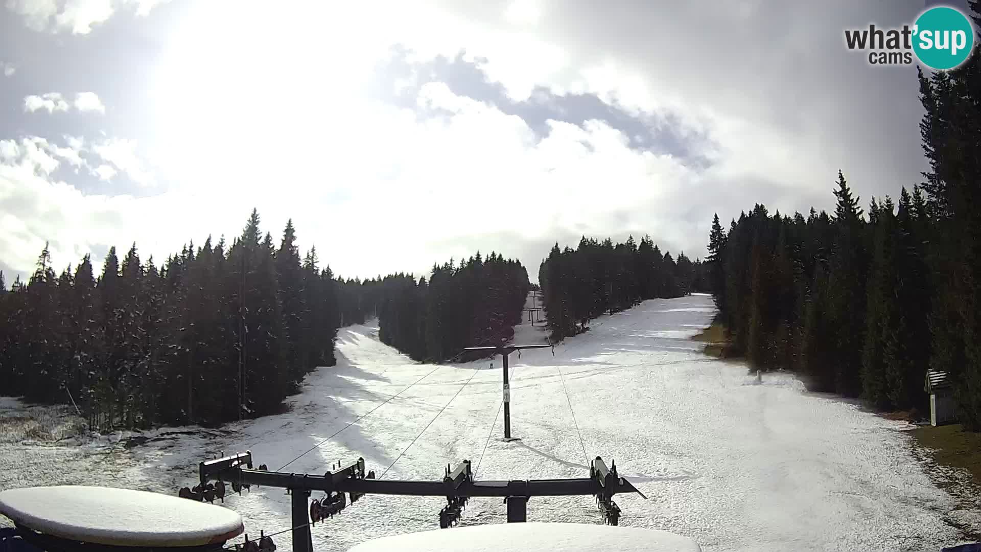 Estación de esquí Rogla Webcam Ostruščica pistas 1 y 2