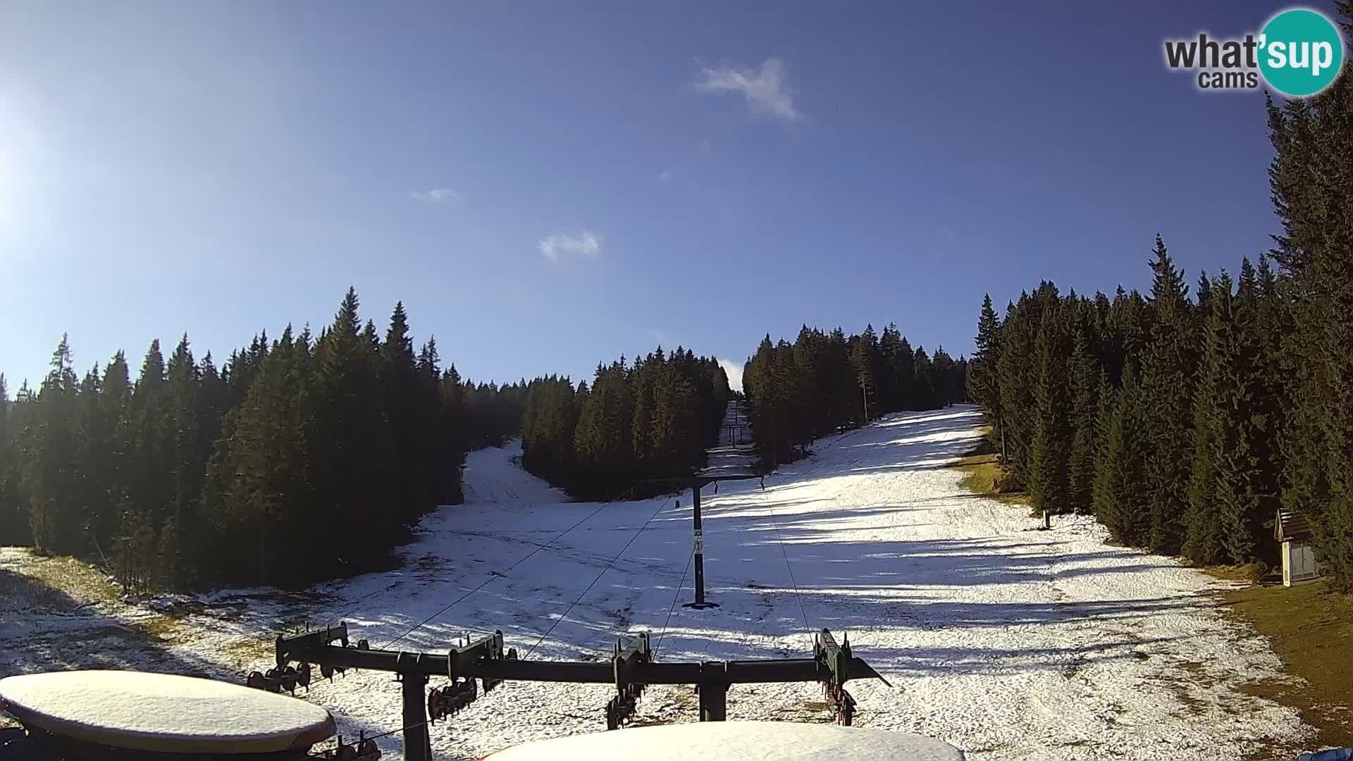Estación de esquí Rogla Webcam Ostruščica pistas 1 y 2