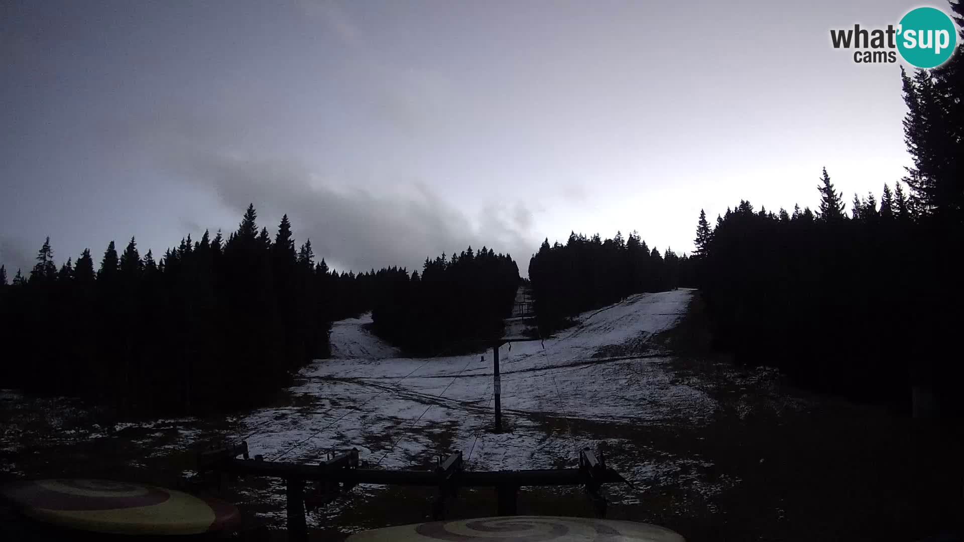 Estación de esquí Rogla Webcam Ostruščica pistas 1 y 2