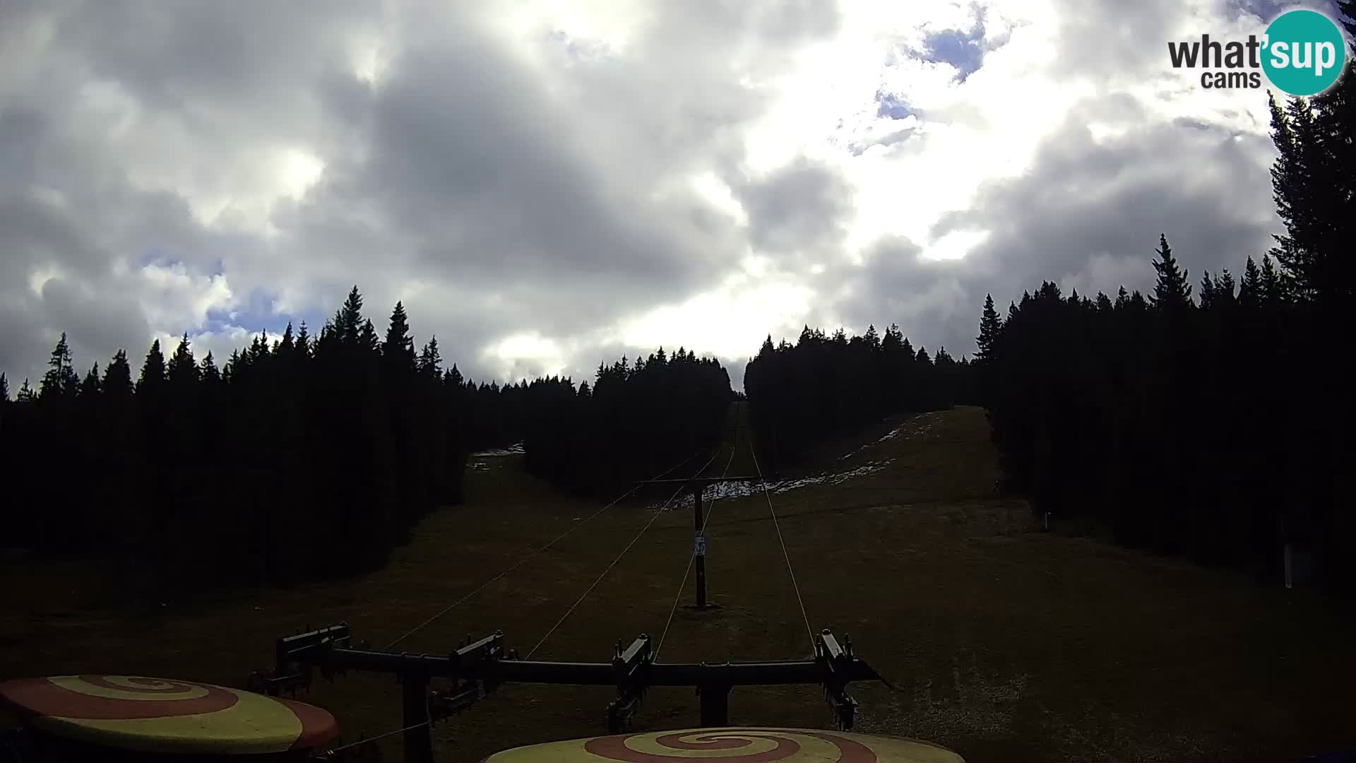 Skigebiet Rogla Webcam Ostruščica Piste 1 und 2