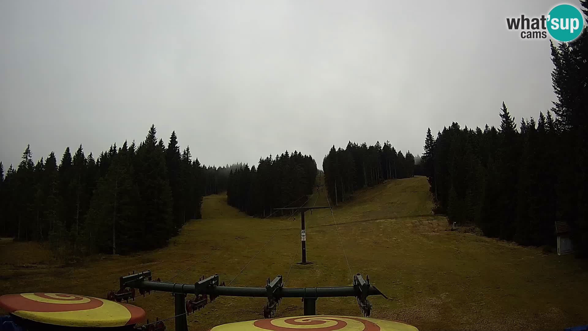 Skijalište Rogla web kamera Ostruščica proga 1 in 2